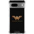 DC Comics Wonder Woman Gold Emblem Google Pixel 7a Clear Case